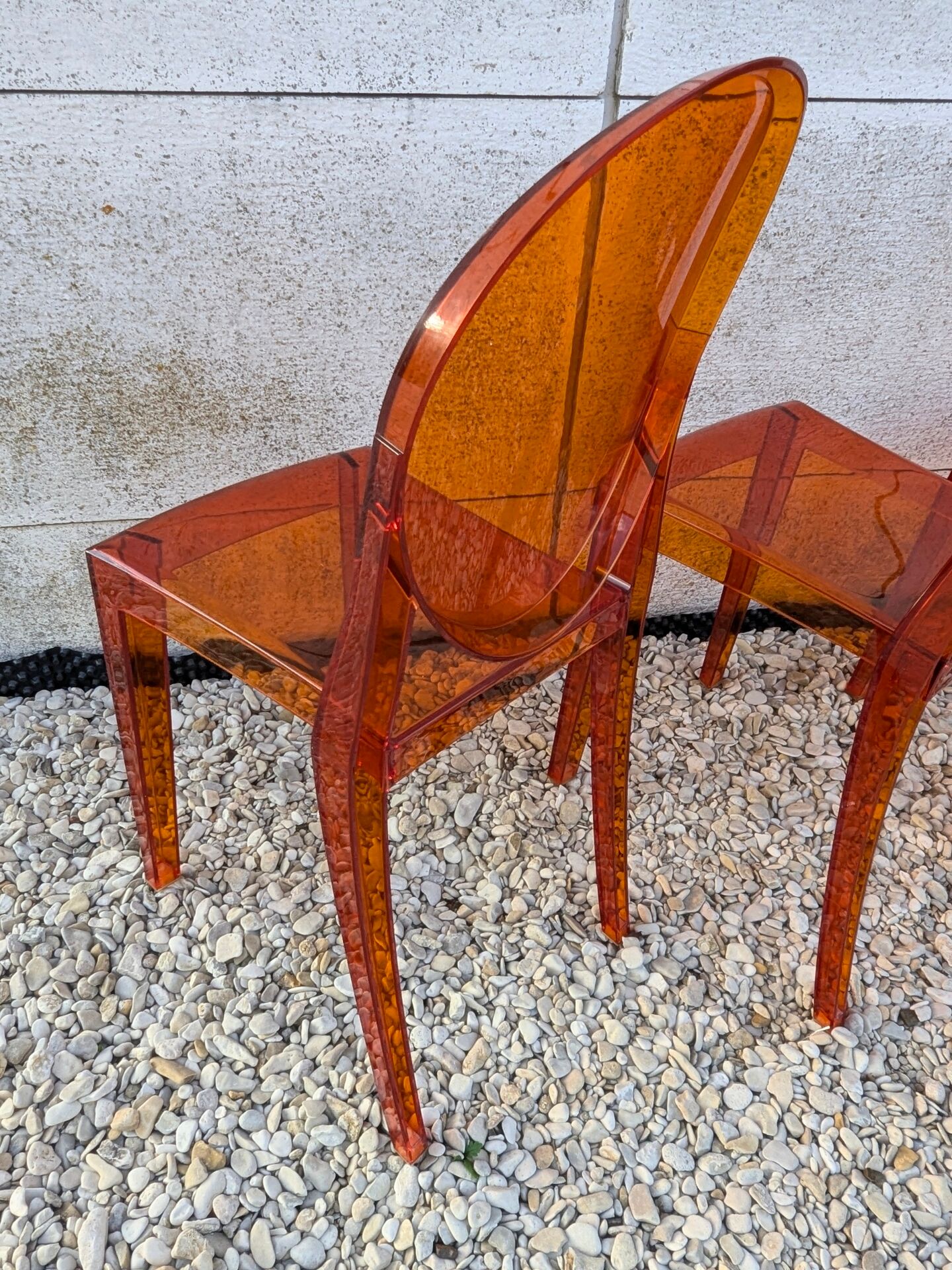 chaises Ghost Kartell design  Starck
