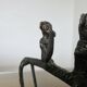 Sculpture, bronze africain, XIXème