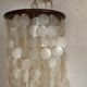 Suspension mother-of-pearl cascade tassel vintage XL