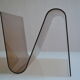 Modernist magazine holder pop space age plexiglas smokes vintage 70 years