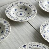 6 Myott plates in English porcelain