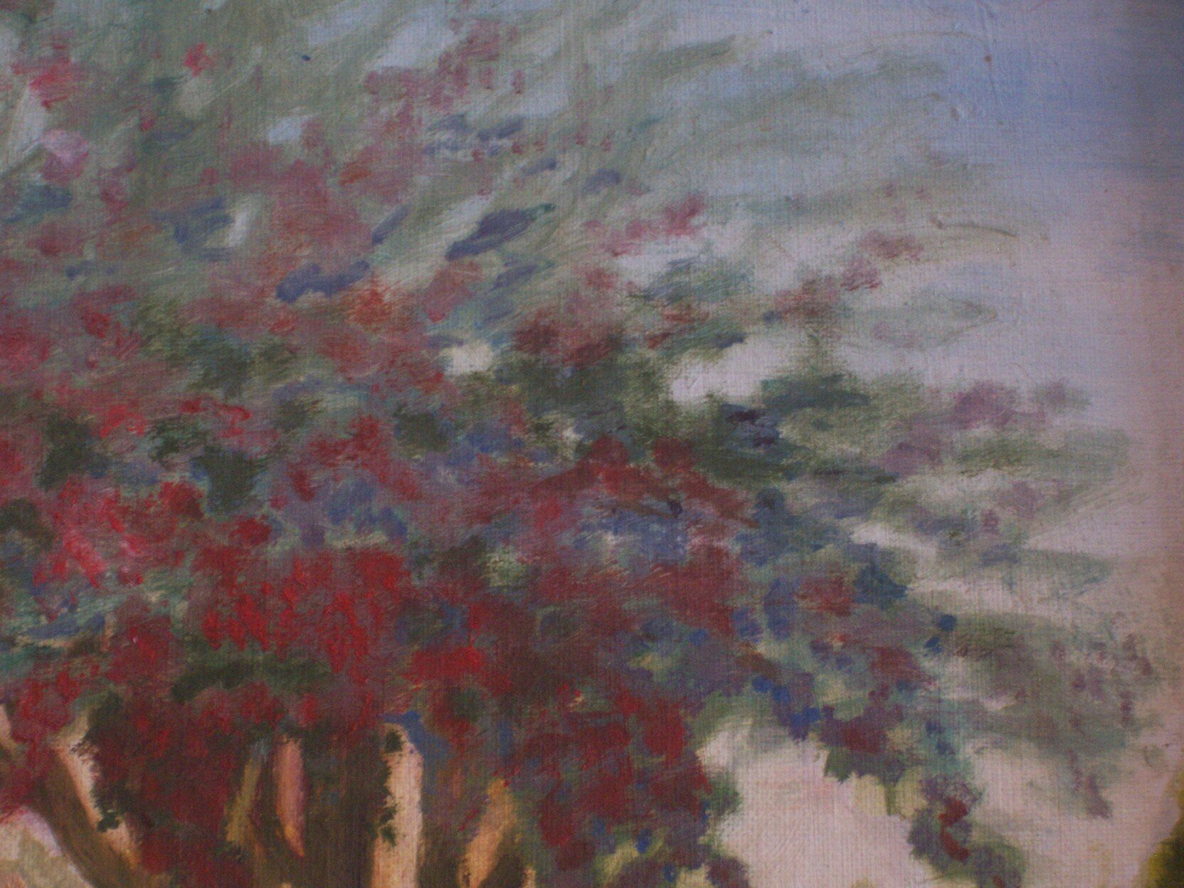 Painting by E. Leval