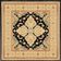 Oriental Ziegler rug: 1.96 x 2.10 Metres - Handmade Wool "Galerie Sardje"