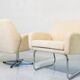 Vintage yellow Armchairs, Germany, 1970s, Set Of 2