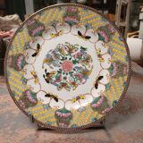 Asian butterfly decorative plate