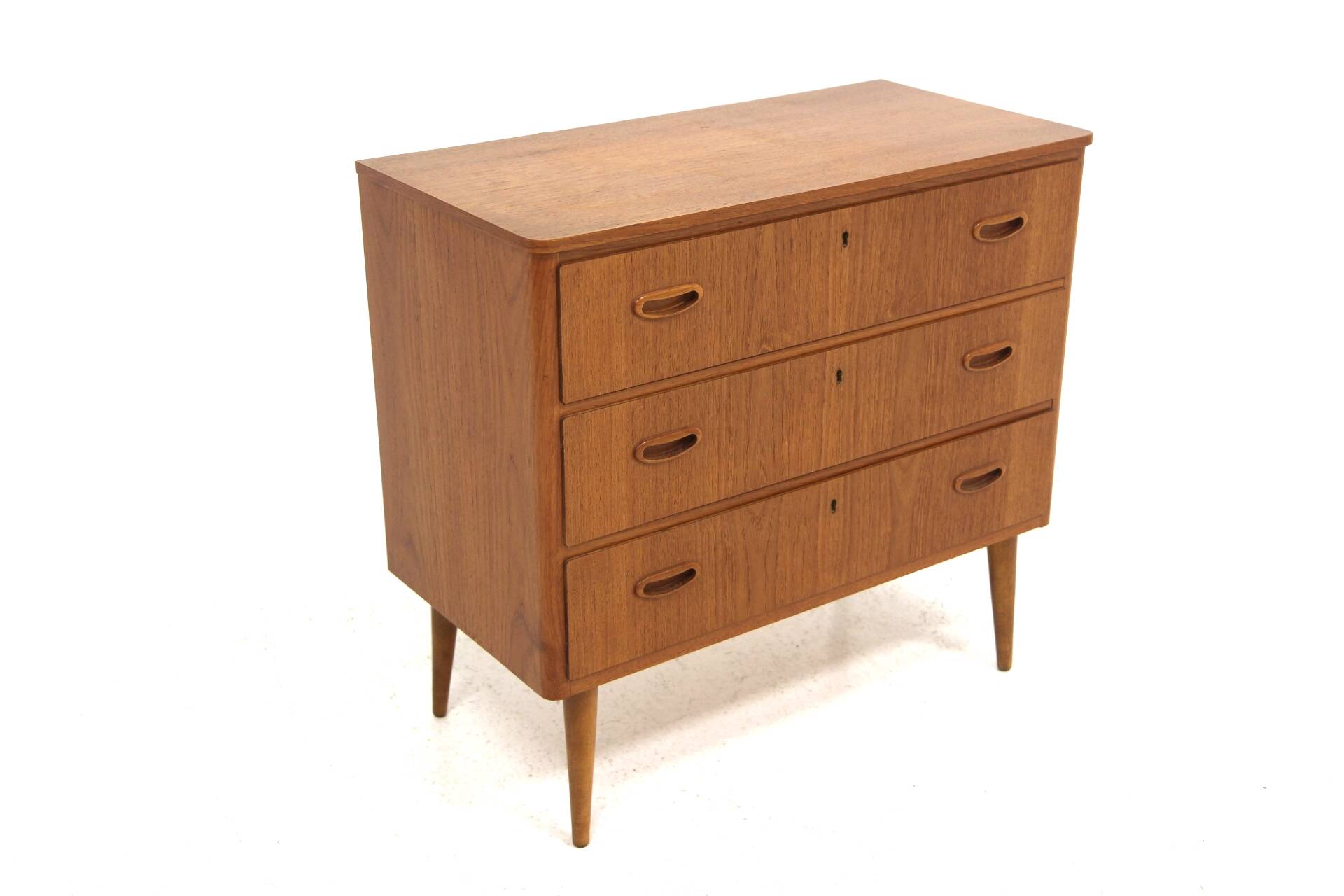 Scandinavian teak chest of drawers, Sweden, 1960