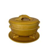 Fish kettle with lobster decoration in Proceram earthenware, 1970s