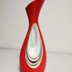Pitcher / pourer, porcelain signed decanter