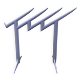 Philippe Starck for Kartell newspaper holder