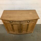 Buffet Art Deco marquetry and brass inlay