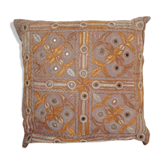 Coussin brodé indien 40x40cm