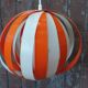 Suspension Moon vintage 1970 plexiglas