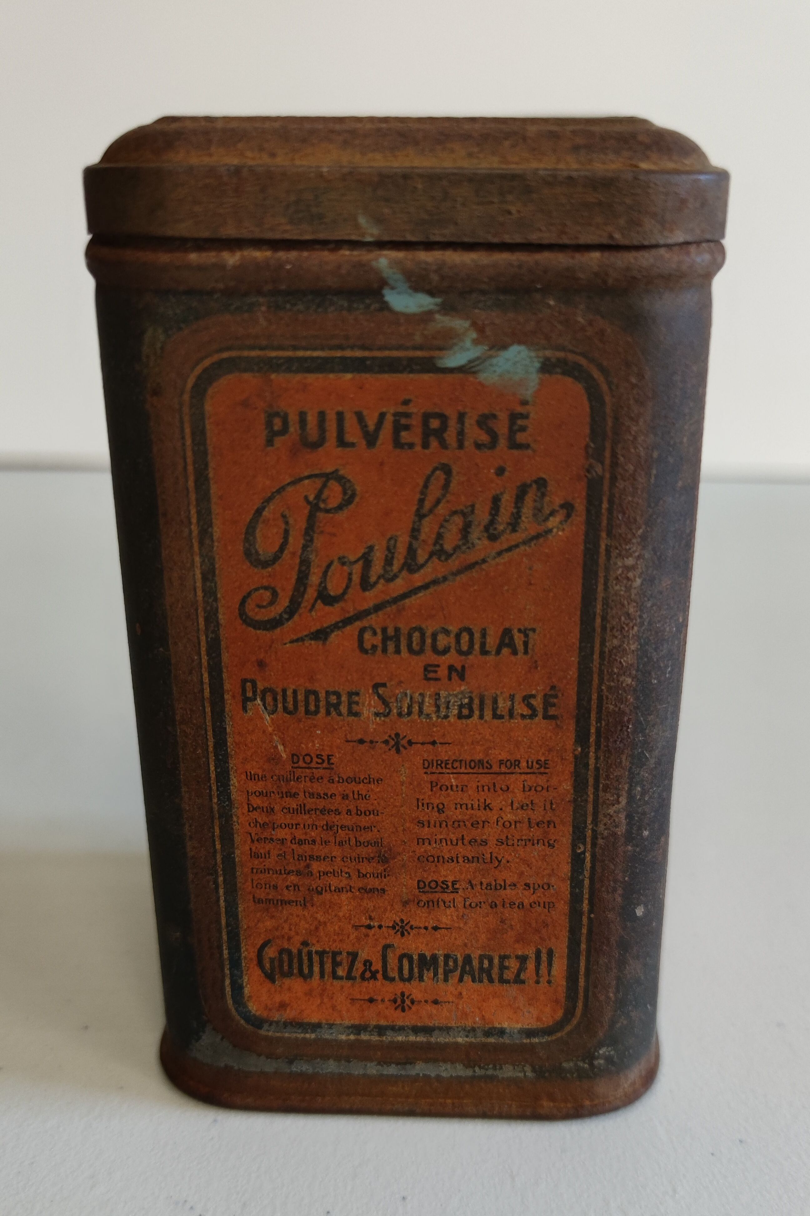 Metal poulain box