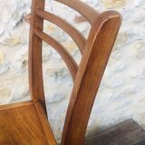 Pair of vintage bistro chairs, Stella Luterma, Circa 60'