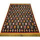 Hand made oriental carpet area rug 100x137cm