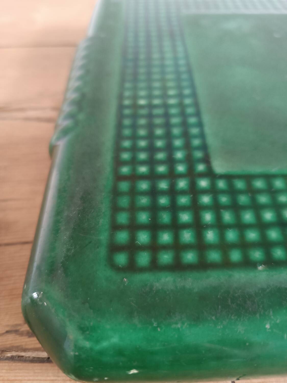 Dessous de plat en faïence vintage