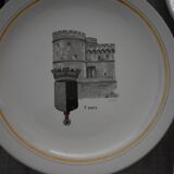 Assiettes représentant  Armoirie de Lorraine