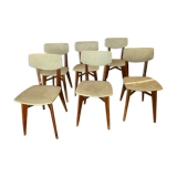 Lot of 6 vintage chairs