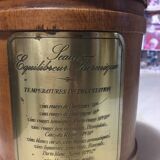 1960s wood-plated thermal balancer bucket