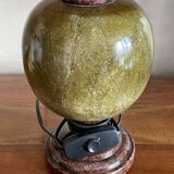 Green marble lamp