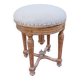 Antique piano stool in gilded wood, Louis XVI style.