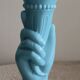 Antique Blue Opaline Hand Vase – Portieux Vallerysthal