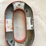 Old letter to sign iron o - 15 cm