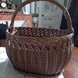 woven wicker basket