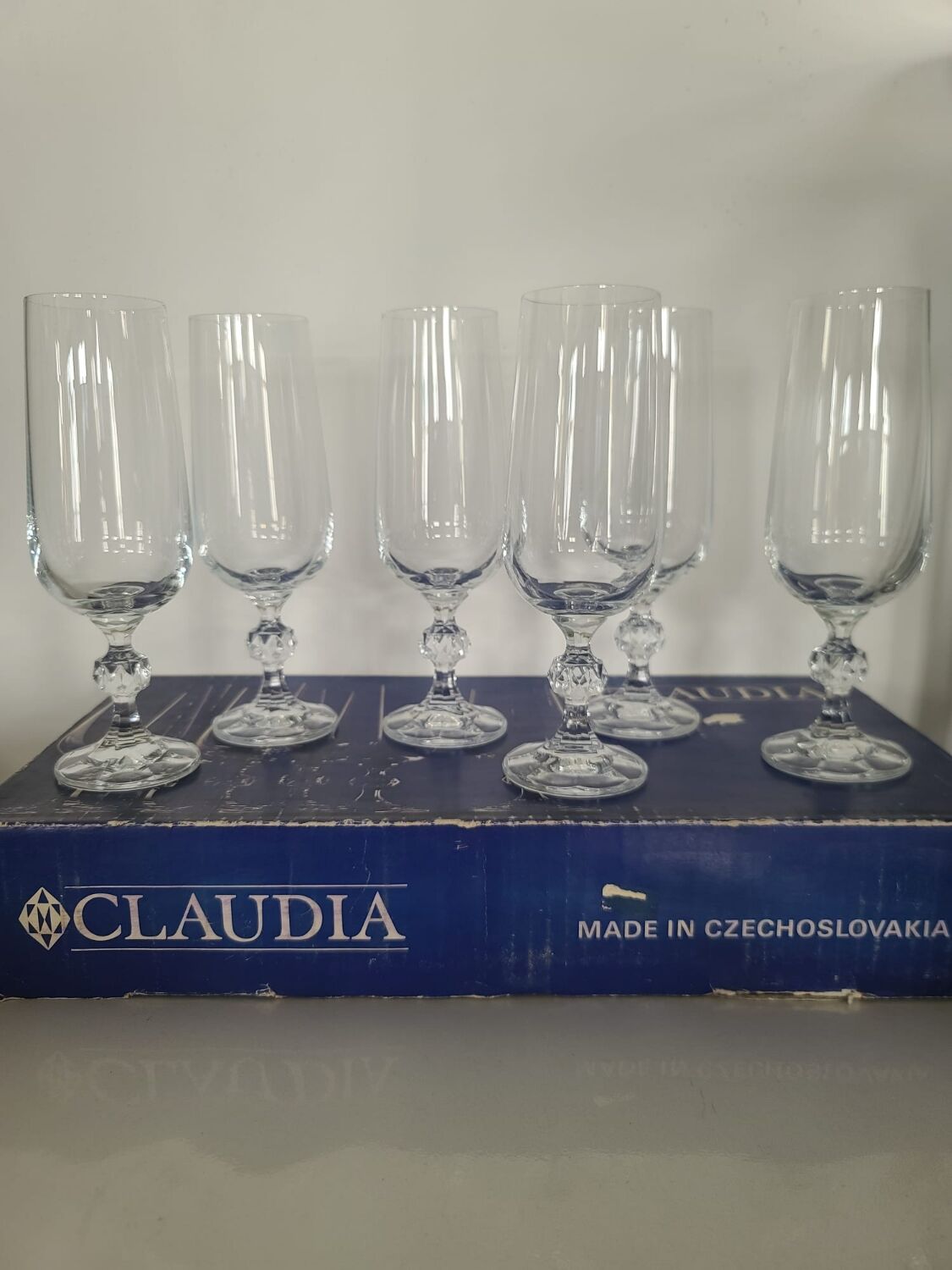 Lot de 6 flûtes à champagne