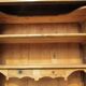 Large linen wardrobe in walnut and burl, Louis Philippe