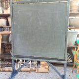 Tableau d'école double faces en bois