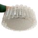 Vintage doria ceiling lamp with glass cylinders