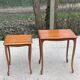 2 Louis XV solid wood nesting tables