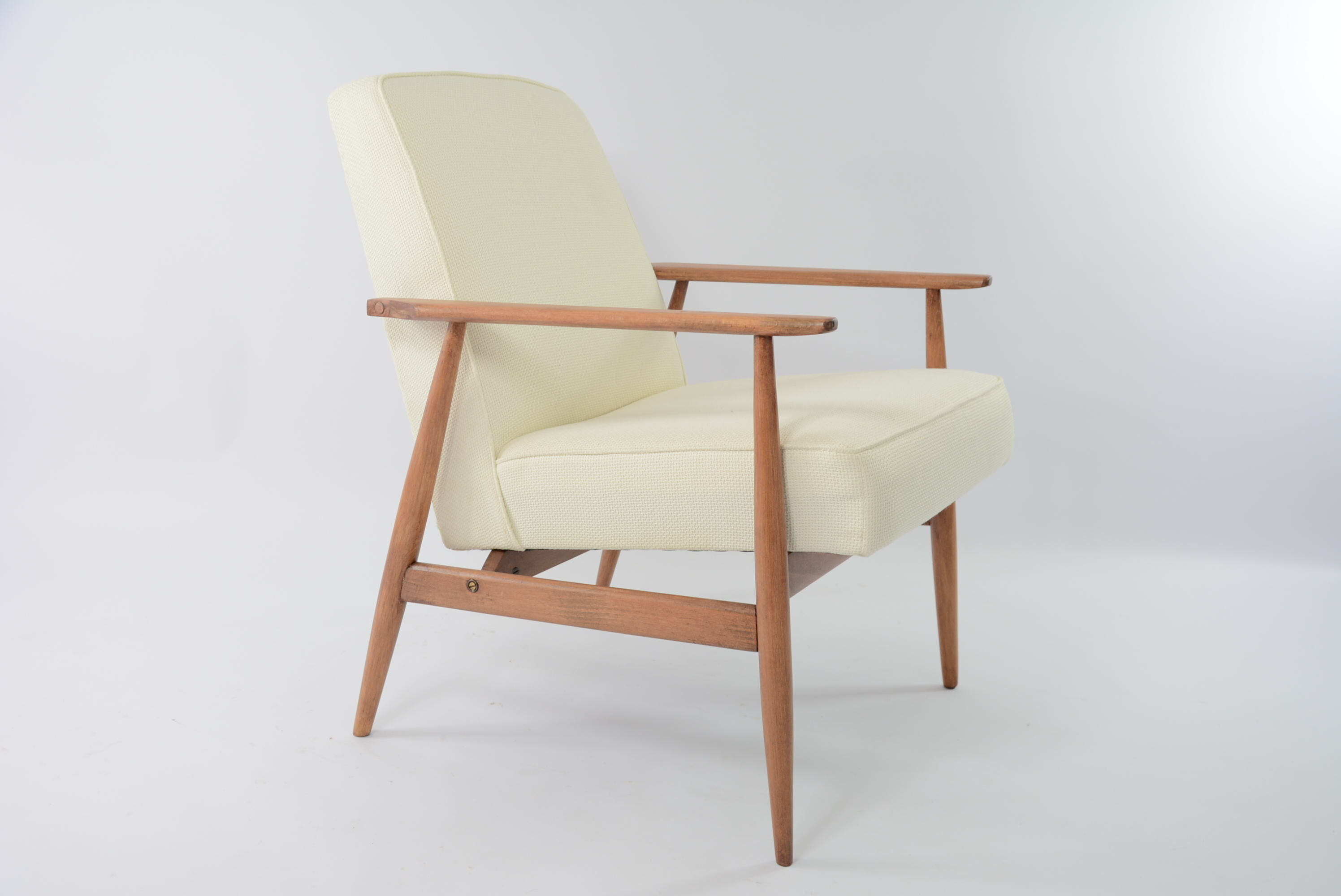 Armchair FOX chiné cream