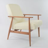 Armchair FOX chiné cream
