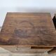 Art Decò bedside tables in walnut and brass, 1940