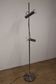 Vintage chrome metal floor lamp - 1970