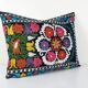 Vintage embroidered cushion cover 76x61 cm