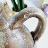 2 stoneware bottles without caps