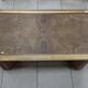 Oval Art Deco coffee table in rosewood, 1930s-1940s.