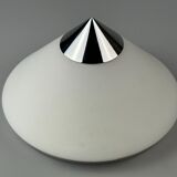 60s 70s ceiling lamp or wall lamp by Limburg Leuchten Germany glass chrome