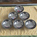 Vintage stainless steel ice cream cups