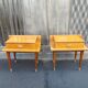 Pair of nightstands years 50, 60 vintage