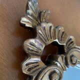 Golden mirror 28x44cm