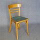 4 baumann chairs 1960 wooden bistro "linoleum"