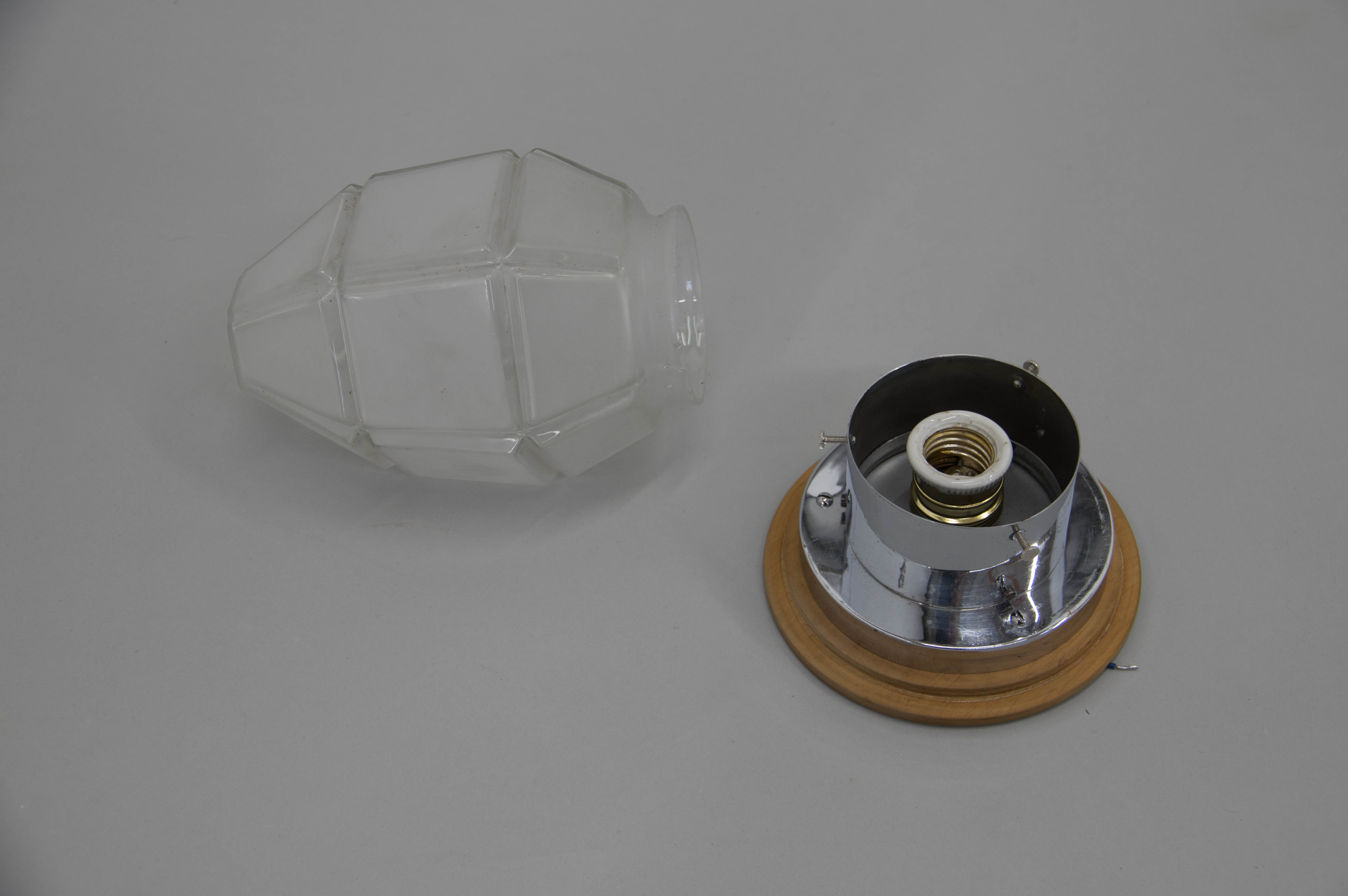 Restored 1910s pendant light