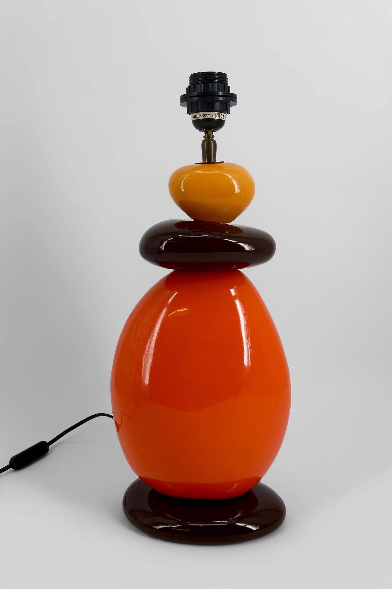 Lampe de table “Galets” – Maison François Châtain, France, circa 1980-1990