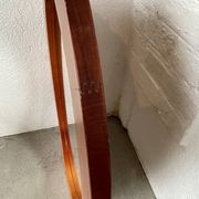 Oval cherry mirror