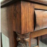 Antique glass dresser