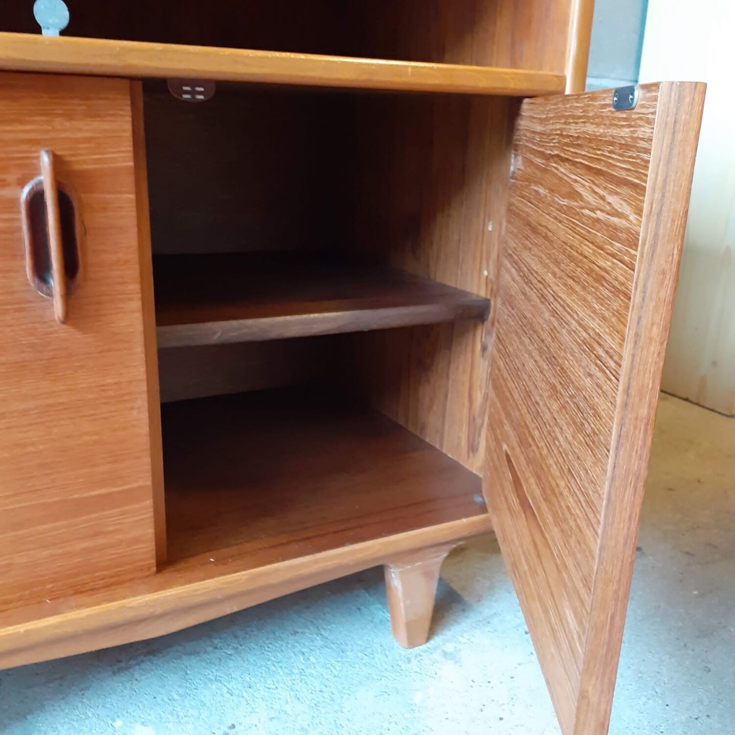 Scandinavian style teak chest of drawers 1970